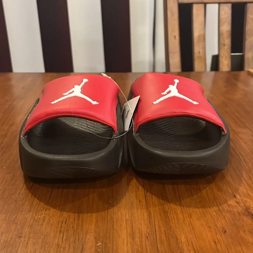 Nike Jordan Franchise Slides Sandals Shoes new HF3263 600 red black Men’s Size 8